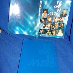 Vintage Hardcover Book - THE YEAR IN MUSIC BY JUDITH GLASSMAN - 1979